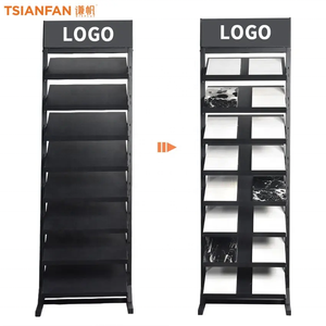 Espositore Multifunzionale per Piastrelle in Marmo e Granito con Struttura in Metallo Semplice, Adatto per Esposizioni Commerciali - Product Image 3