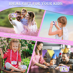 Appareils <span class=keywords><strong>photo</strong></span> de poche, <span class=keywords><strong>appareil</strong></span> <span class=keywords><strong>photo</strong></span> numérique pour selfie, caméra vidéo pour enfants, jouet avec objectif HD pour les cadeaux d'enfants - Product Image 6