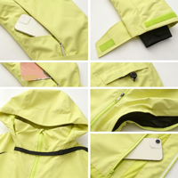 Veste de ski professionnelle coupe-vent pour femme, style nordique, chaude, entièrement zippée, imperméable, anorak de ski pour femme