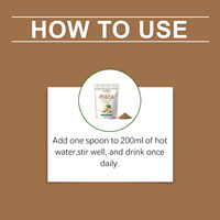 Polvo de Raíz de Maca OEM ODM con Vitamina C, Potasio, Hierro y Zinc para Energía, Resistencia y Equilibrio Hormonal, Personalizado