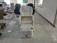 Beauté de haute qualité sans plomberie dossier réglable chaise pédicure luxe personnalisé chaise de pédicure fauteuil