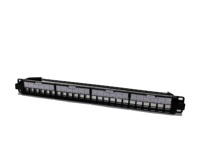 Diskon besar 19 "1U 24Port Panel Patch kosong