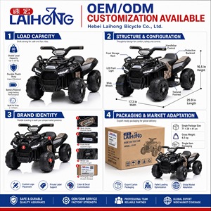 Vehículo <span class=keywords><strong>El</strong></span>éctrico Infantil Tipo ATV, Batería de 6V, Faros Delanteros, <span class=keywords><strong>MP3</strong></span>, USB, Control de Volumen, <span class=keywords><strong>El</strong></span> <span class=keywords><strong>Mejor</strong></span> Regalo para Niños y Niñas de 18 a 36 Meses, Color Negro - Product Image 5