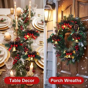 Fournisseur de décorations de Noël, décorations de fête en plastique, décorations de sapin de Noël, guirlandes, décorations florales scintillantes, poinsettias, décorations de Noël - Product Image 4