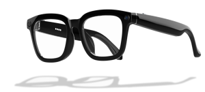 Lunettes de photographie intelligentes IA avec <span class=keywords><strong>suivi</strong></span> d'activité et chargement USB-C, conception ultra-compacte à conduction osseuse - Product Image 3