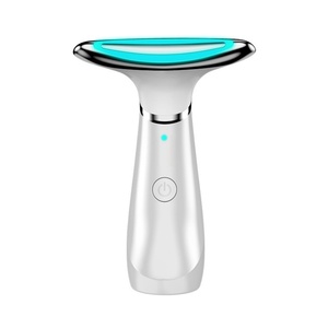 Appareil de beauté importé pour le cou et le visage, instrument de massage vibrant chauffant pour la thérapie du cou - Product Image 2