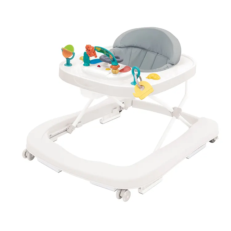 Brightbebe China manufacturer 2in1 simple baby walker push walker with musical toys at low price
