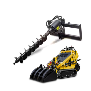 MAMMUT Tiongkok SK650 penggunaan pemuat Mini kecil untuk pertanian Skid Steer bensin dilacak dengan 4 ember pemuatan depan <span class=keywords><strong>ce</strong></span>