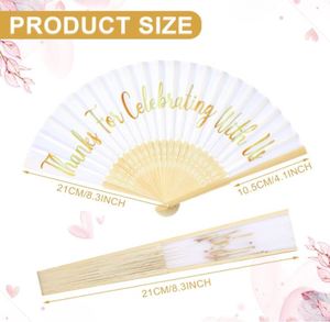 Handmade <b>Bamboo</b> <b>Craft</b> Eco-Friendly Hand Fans for Wedding Festival Dance Gift - Product Image 4