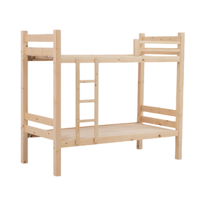 Ranjang tunggal anak kayu polos pabrik tempat tidur susun multifungsi anak prasekolah tempat tidur susun - Product Image 2