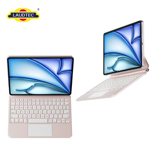 Funda con Teclado Retroiluminado Ultrafino <span class=keywords><strong>de</strong></span> Aleación <span class=keywords><strong>de</strong></span> Aluminio a Prueba <span class=keywords><strong>de</strong></span> Agua para iPad 11/12.9/13, Funda con Teclado Inteligente BT, Compatible con OEM - Product Image 1