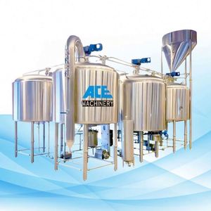 Machine à café froid commerciale 500L en SUS304, système de brassage de café froid avec chemises de refroidissement et agitateur, 5000L 7000L Tout-en-un - Product Image 1