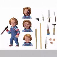 Figurine de poupée fantôme édition de luxe Back Soul Chucky Cult, modèle en PVC fait main, état neuf, icône du culte de l'horreur, personnages de la série Frozen, GW