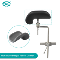 WEIYE Table d'opération Repose-jambes Bras articulés Support de jambe dans le positionnement du patient pour chaise de gynécologie