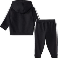 Vente en Gros de Haute Qualité Ensemble de 2 Pièces Veste Polaire Essentielle à Manches Longues pour Enfants