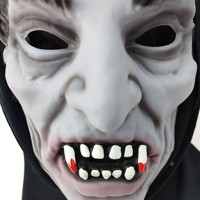 Party Favor 1 PC gris Horreur Visage Masque Adulte Réaliste Silicone Masques pour Cosplay Party Halloween Costume