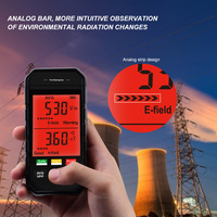 ET925 Detektor Dosimeter Elektrik, Detektor Dosimeter Medan Magnet LCD Digital Portabel untuk Komputer Ph