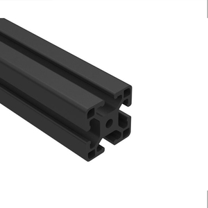 6m 40mm * 40mm estruso nero anodizzazione telaio in <span class=keywords><strong>alluminio</strong></span> industriale 4040 profili di estrusione di <span class=keywords><strong>alluminio</strong></span> produttore - Product Image 6