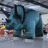 Dragón Inflable Gigante Personalizado de Fábrica para Eventos Temáticos, Publicidad, Juguete Inflable de Dinosaurio para Exhibición