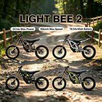2026 Surron Light Bee 2 Puissante Moto Tout-Terrain Électrique 24KW Originale Sur Ron 90km/h Moto Électrique Tout-Terrain Light Bee 2