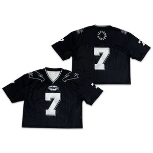 Maillot de football américain personnalisé coupe ample style streetwear pour jeunes fans de l'équipe - Product Image 4