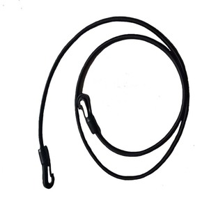 Laisse élastique en nylon 8 mm 2 m avec crochet pour planche à pagaie, utilisation en lac et en rivière - Product Image 1