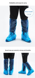 Capa de Bota Descartável Impermeável para Exterior, Capa de Sapato de Chuva de Tubo Longo em <span class=keywords><strong>PE</strong></span>, Capa para Botas de Criação de Gado - Product Image 5