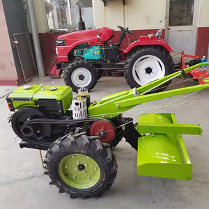 Macchinari agricoli trattorino passeggiatori a mano trattorino trattorino da passeggio diesel da 6 CV da 10 CV Mini Farm a due ruote - Product Image 2
