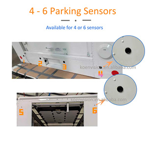 Bus 3D 360 degrés vue d'oiseau caméra de voiture étanche Surround View système de caméra de capteur de stationnement de voiture - Product Image 4