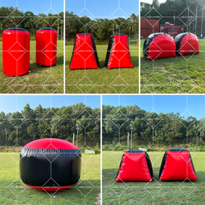 Équipement d'obstacles de paintball gonflable, équipement sportif CS bon marché avec <span class=keywords><strong>laser</strong></span> tag et jeu de bunker de tir - Product Image 6