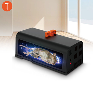 La dernière mise à niveau du piège à rats électronique à haute tension tue instantanément les rats et les souris pour la maison et <span class=keywords><strong>le</strong></span> garage - Product Image 1