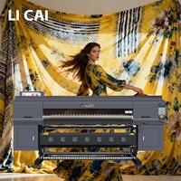 Imprimante à sublimation à 8 têtes Epson I3200 A1 1900 mm, machine d'impression textile haute vitesse FD5198E