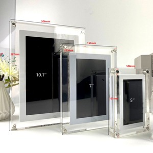 Tùy chỉnh 5 "7" 10.1 inch Acrylic ảnh kỹ thuật số & video khung HD hình ảnh hiển thị màn hình cảm ứng MP4 & MP3 định dạng hỗ trợ - Product Image 2