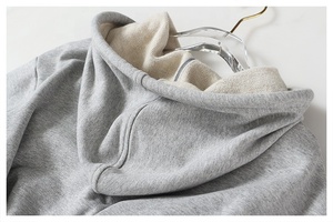 Thời Trang Tùy Chỉnh Ladies Sexy Đồng Bằng Phòng Tập Thể Dục Crop Top Dài Tay Áo Phụ Nữ Giản Dị Hoodie Áo Thun Cộng Với Kích Thước Của Phụ Nữ Hoodies & Áo Nỉ - Product Image 4