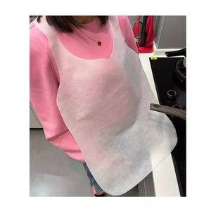 Grosir Celemek Non Woven Sekali Pakai Celemek Dewasa Restoran Bib Tamu dengan Permukaan Tahan Minyak - Product Image 2