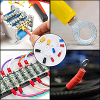 Connecteur de câble personnalisable, borne à sertir en laiton, type U/Y, pour câbles