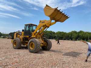 Tracteur Caterpillar CAT966h à chargeur frontal d'occasion avec composants Komatsu Core Moteur CAT et Kawasaki hydraulique pour l'agriculture - Product Image 3