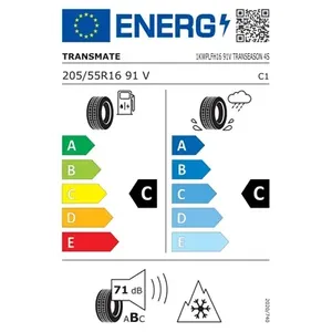 Nouveaux pneus toutes saisons Transmate TRANSEASON 4S 205/55 R16 91V M+S - Product Image 3