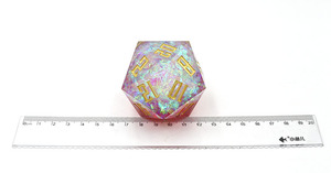 Nhà Sản Xuất Tùy Chỉnh 20 Mặt <span class=keywords><strong>Dice</strong></span> Set Lớn D20 <span class=keywords><strong>Dice</strong></span> Nhựa <span class=keywords><strong>Dice</strong></span> Cho Dungeon Và Dragons Trò Chơi - Product Image 3