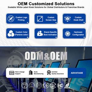 Terminal de Punto de Venta con Pantalla Táctil de 15.6, 21.5 y 23.8 Pulgadas para Restaurantes, Sistema de Pedidos y Pagos Autoservicio para Comida Rápida, con Soporte de Piso - Product Image 2
