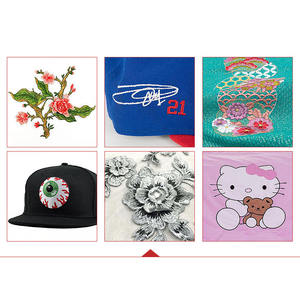 Échantillon commercial à tête unique Machine à broder à 12 aiguilles entièrement automatique <span class=keywords><strong>avec</strong></span> moteur pour usage domestique État neuf utilisé - Product Image 5