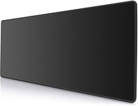 Grandes tapis de bureau vierges personnalisés, tapis de souris de jeu par sublimation, tapis de souris de bureau imprimés avec bord, OEM ODM