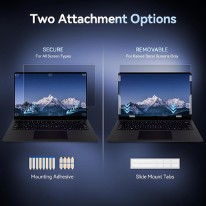 Pet phim màn hình bán buôn nhà máy Clip loại siêu mỏng màn hình sự riêng tư bảo vệ màn hình cho New bề mặt máy tính xách tay 13 "-15" - Product Image 4