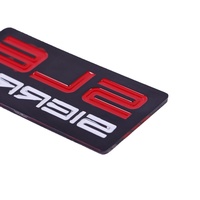 Insignes de voiture personnalisés professionnels Emblèmes automatiques Insigne de voiture en plastique chromé 3d pour la décoration de carrosserie