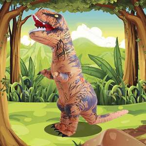 Vente chaude T-Rex Dinosaure Costume pour Adultes Drô<span class=keywords><strong>le</strong></span> Halloween Gonflable TV <span class=keywords><strong>Film</strong></span> Inspiré Blow-up pour les Fêtes du Nouvel An - Product Image 4