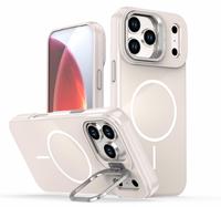 Nouveau Style Sans Fil De Charge Magnétique Antichoc Couverture Caméra Stand Multi Couleur Translucide Téléphone Cas pour Iphone 17 Pro Max