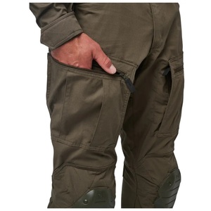 Pantalons de sécurité personnalisés en nylon 66 Ripstop avec genouillères intégrées, pour les entreprises - Product Image 4