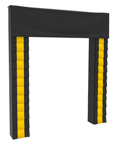 Tùy Chỉnh Thiết Kế Hiện Đại Của Nhãn Hiệu Miếng Bọt Biển Dock Con Dấu PVC Kho Tải Đệm Sản Xuất Đệm Dock Con Dấu/Mái Nhà - Product Image 5