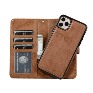 Ốp Lưng <span class=keywords><strong>2</strong></span> Trong 1 Da PU Mờ Có Thể Tháo Rời Từ Tính Ốp Lưng Cho iPhone 11 Pro Max 12 13 Pro - Product Image 1