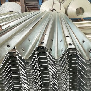ISO aashto en1317 thép mạ kẽm chất lượng cao Nhà Máy Giá xuất khẩu toàn cầu <span class=keywords><strong>W</strong></span> chùm hộ Lan Tôn sóng giao thông rào cản bảo vệ đường ray - Product Image 5